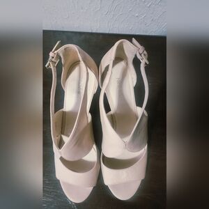 Nine West Cream Women's Shoes